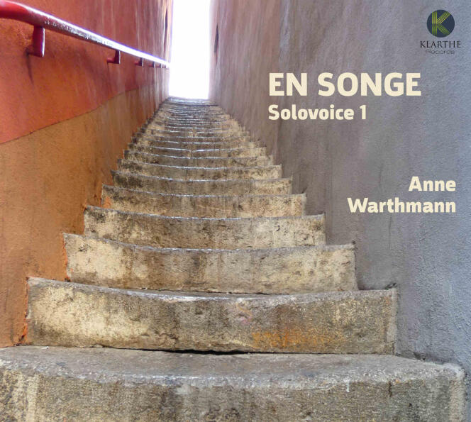 Pochette de l’album « En songe. Solovoice 1 », d’Anne Warthmann.