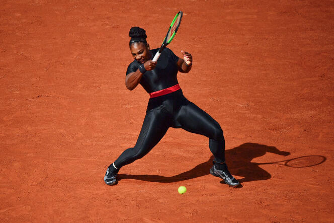 Serena Williams, à Roland-Garros, le 29 mai 2018.