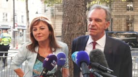 Carole Delga et Renaud Muselier au terme de leur entretien avec Emmanuel Macron, le 29 aoÃ»t 2024