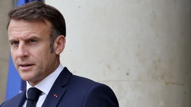 Emmanuel Macron Ã  l'ÃlysÃ©e le 26 juillet 2024