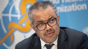 Tedros Adhanom Ghebreyesus, le directeur gÃ©nÃ©ral de l'OMS, le 14 dÃ©cembre 2022