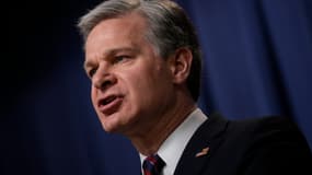 Christopher Wray, patron du FBI le 27 janvier 2023. 